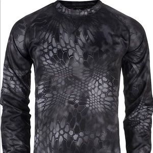 Koda Adventure Gear Youth Long Sleeve Camo Base Layer Kryptek Typhon XL